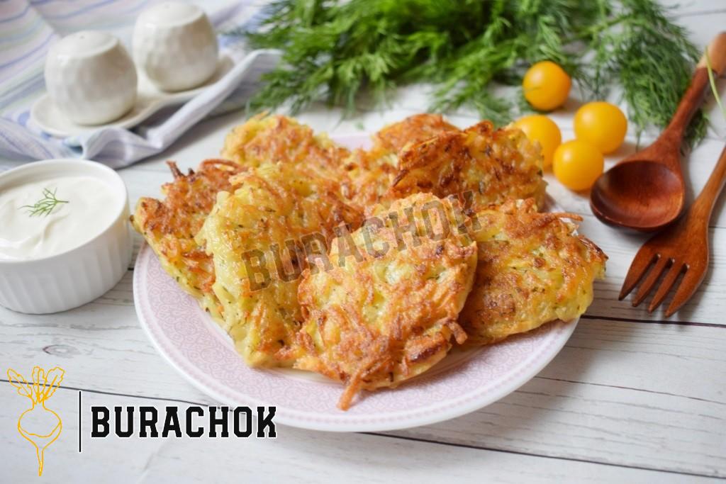Класичні картопляні деруни