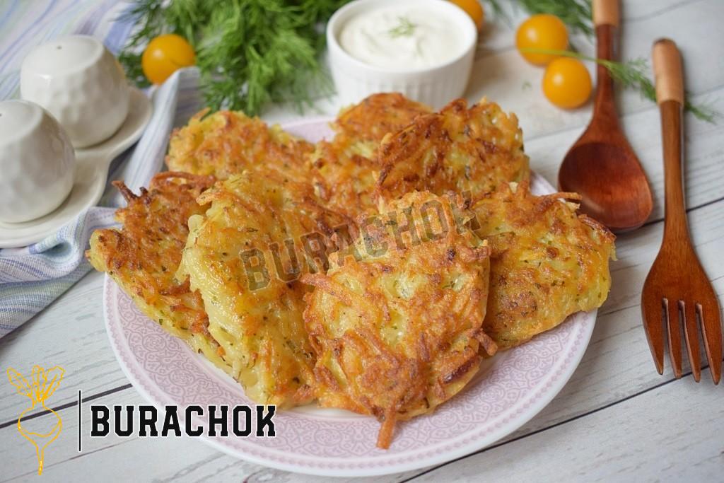 Класичні картопляні деруни