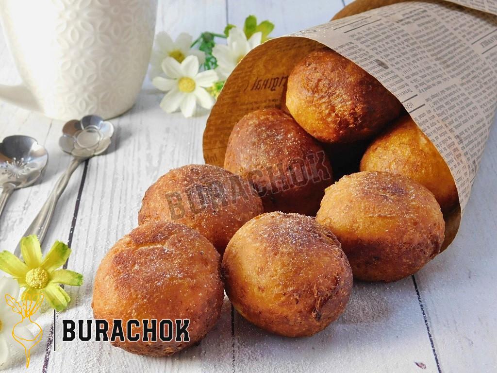 Пончики з кисломолочного сиру