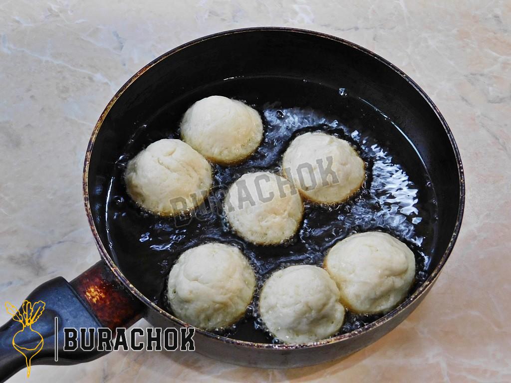 Пончики з кисломолочного сиру