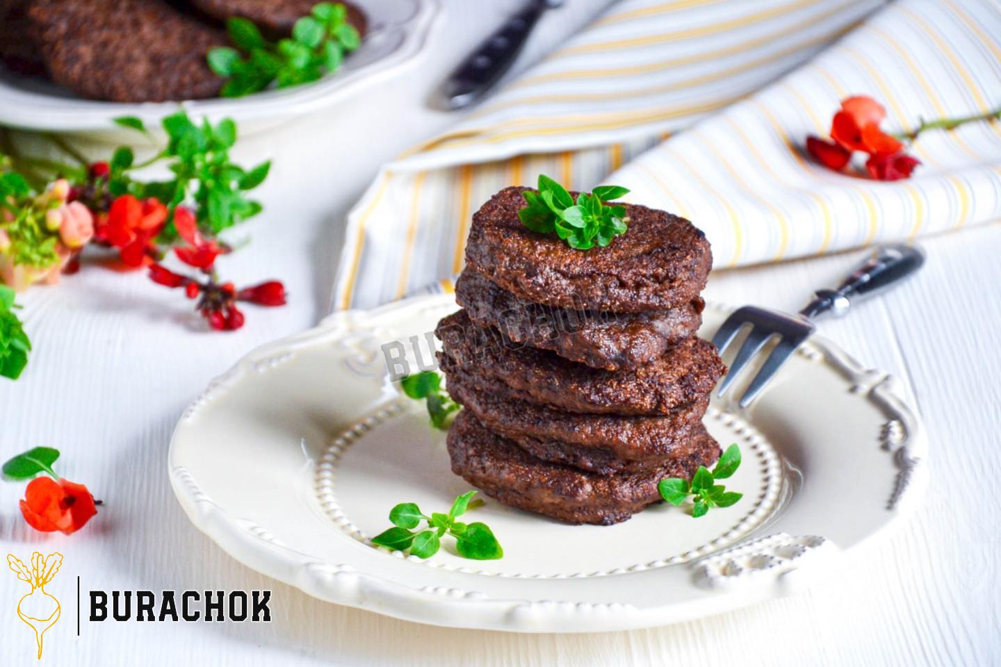 Печінкові оладки з яловичої печінки