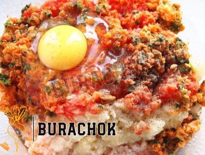 Рибні оладки з овочами