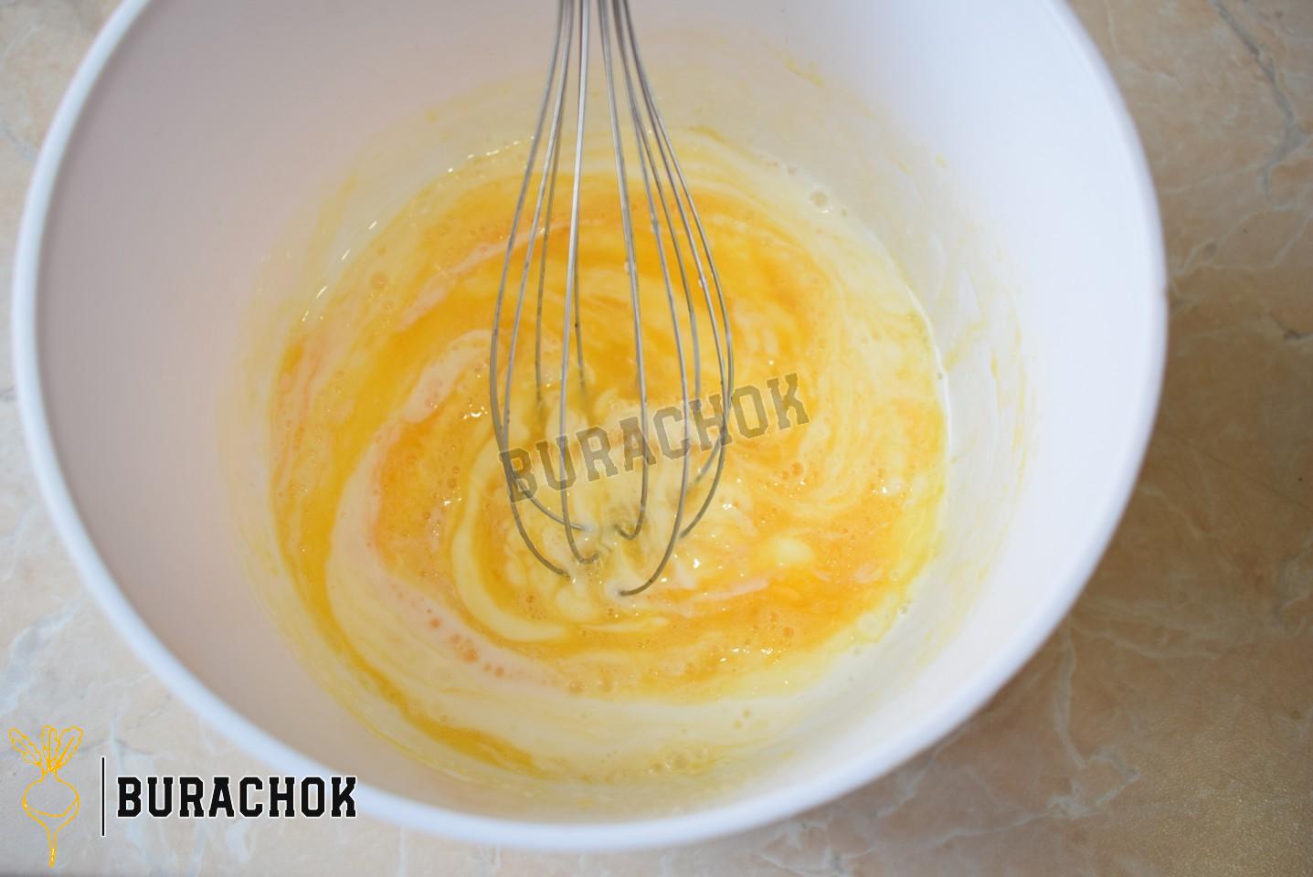 Млинці з сиром та зеленню