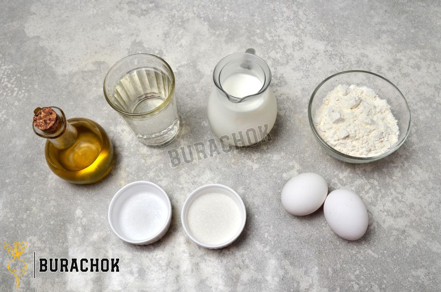Тонкі млинці для фарширування