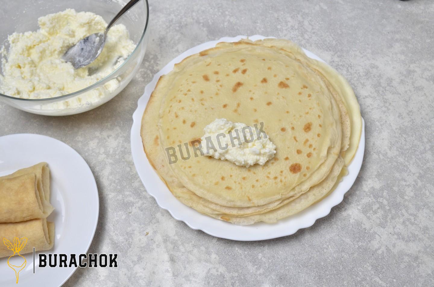 Тонкі млинці для фарширування