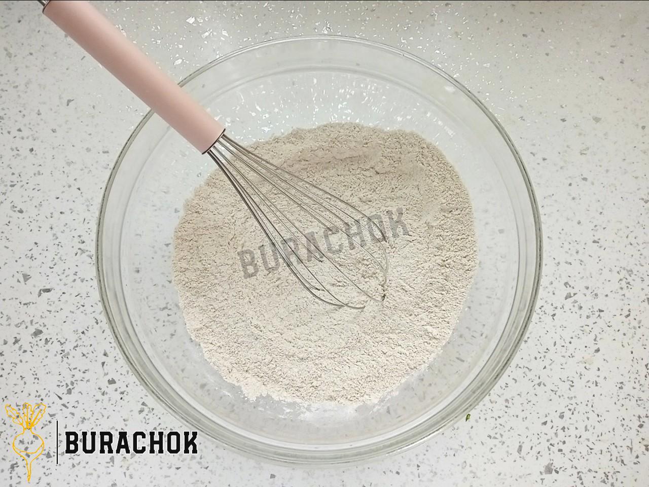Млинці з житнього борошна на молоці