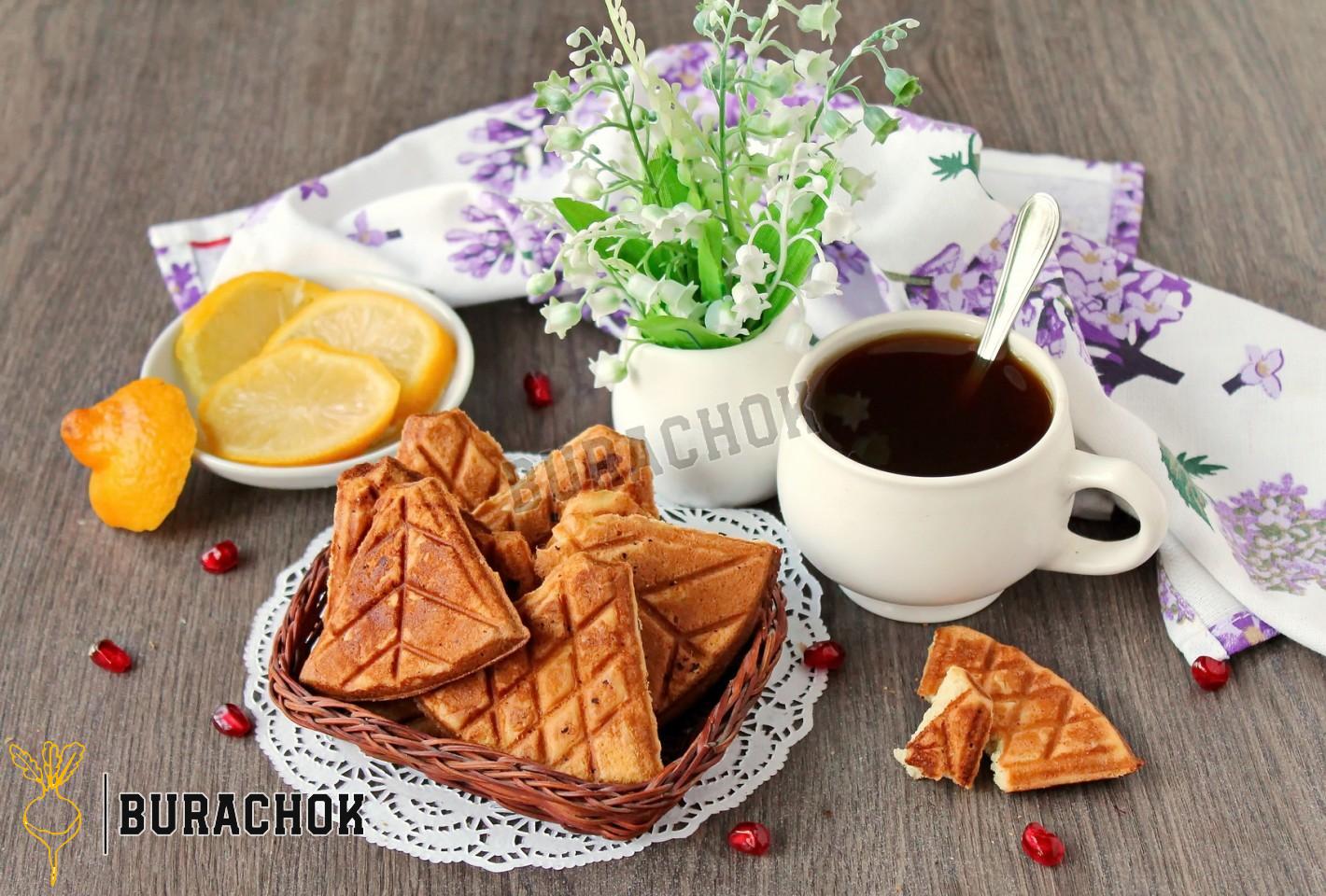 Вафельне печиво у вафельниці