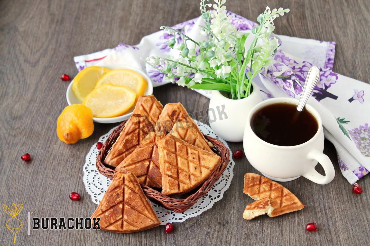 Вафельне печиво у вафельниці