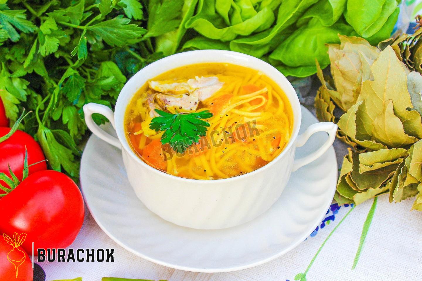Курячий бульйон з локшиною